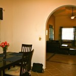 Archway from Kitchen to Living Area